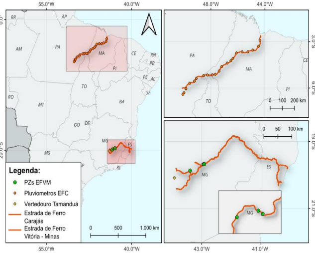 Tiltímetros Comunicação Satelital